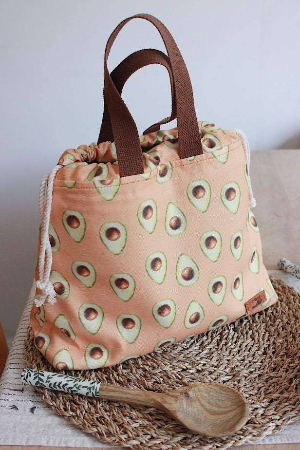 Avocado Canvas Project Bag & DPN Holder