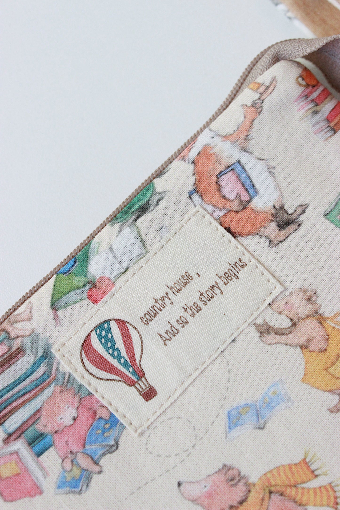 Reading Hour Quilted Kindle Zipper Sleeve