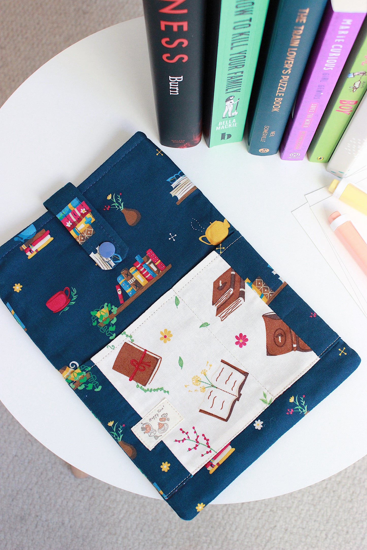 Cosy Library Book Sleeve