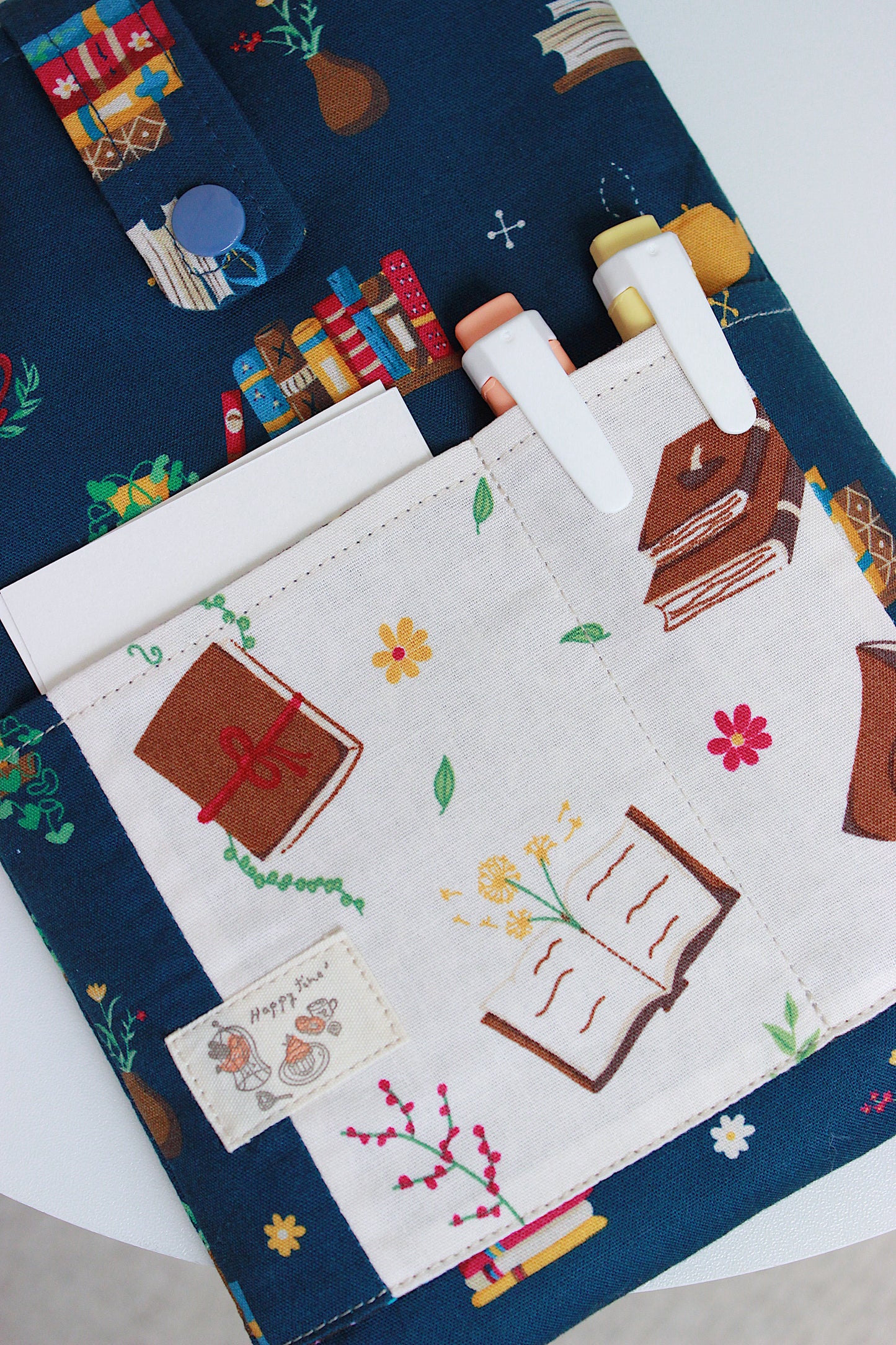 Cosy Library Book Sleeve