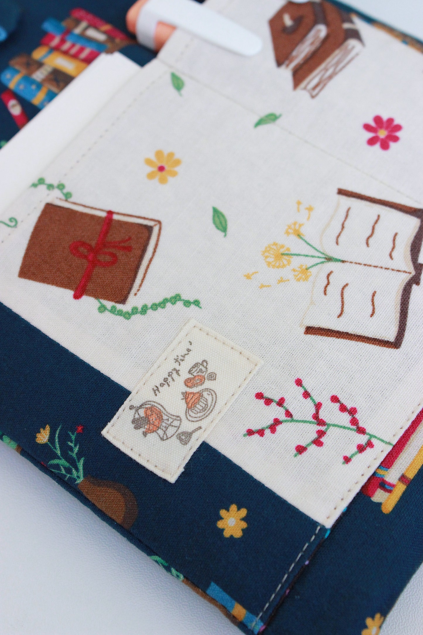 Cosy Library Book Sleeve