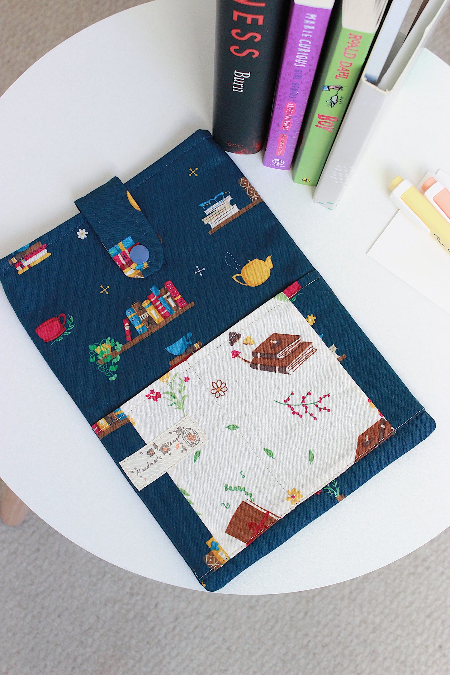 Cosy Library Book Sleeve