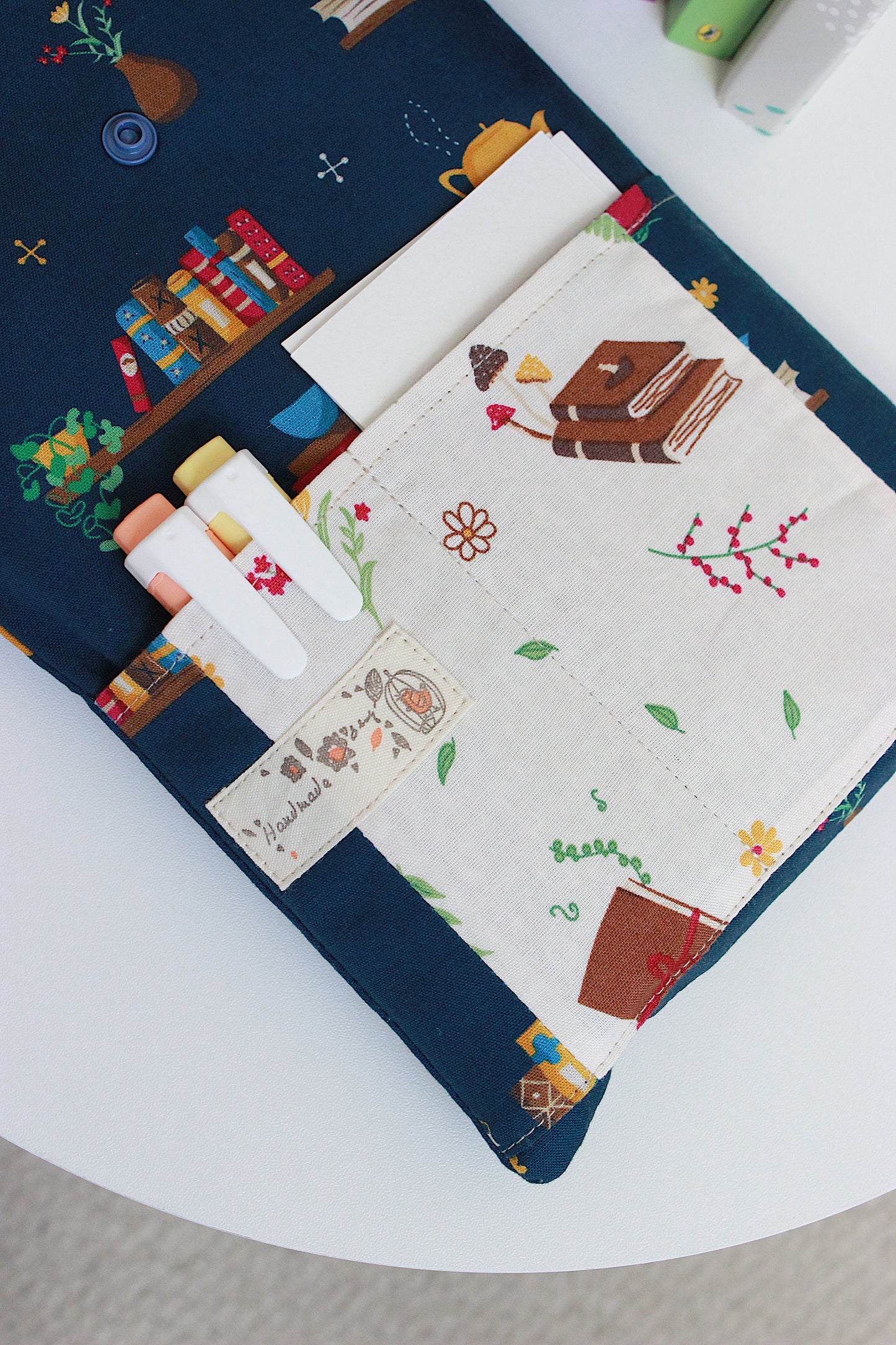 Cosy Library Book Sleeve