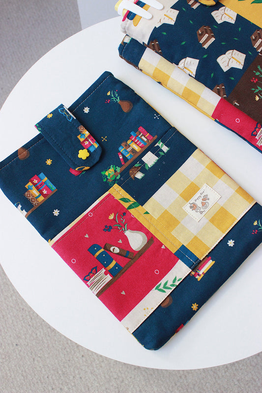 Forest Journal Book Sleeve with pockets