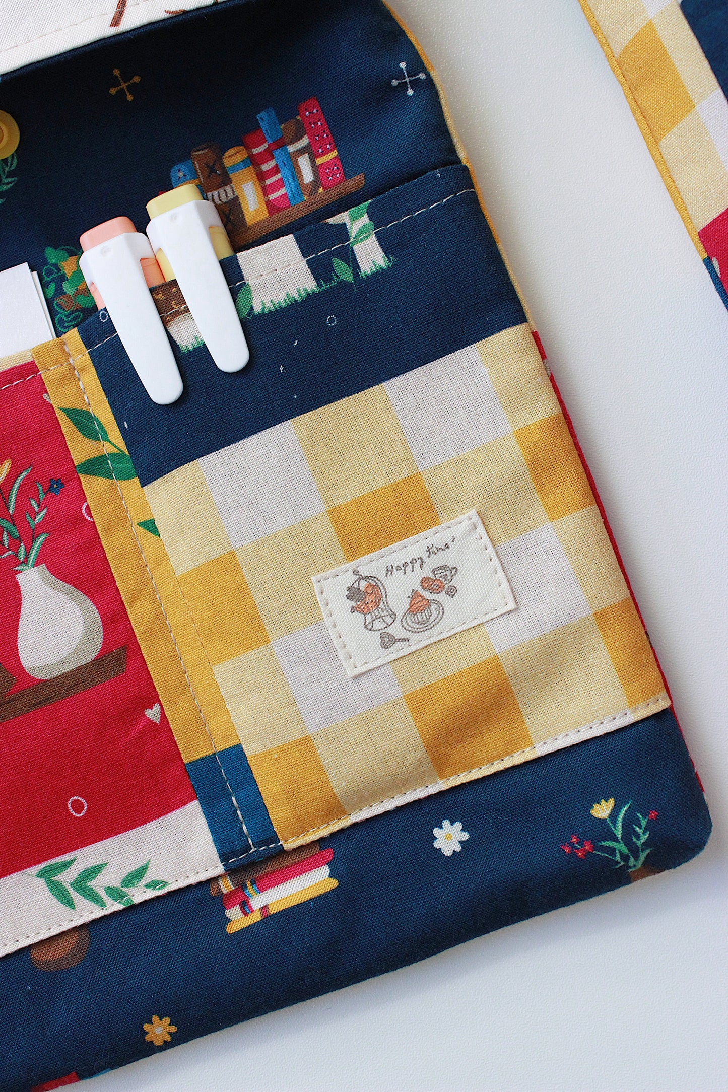 Forest Journal Book Sleeve with pockets