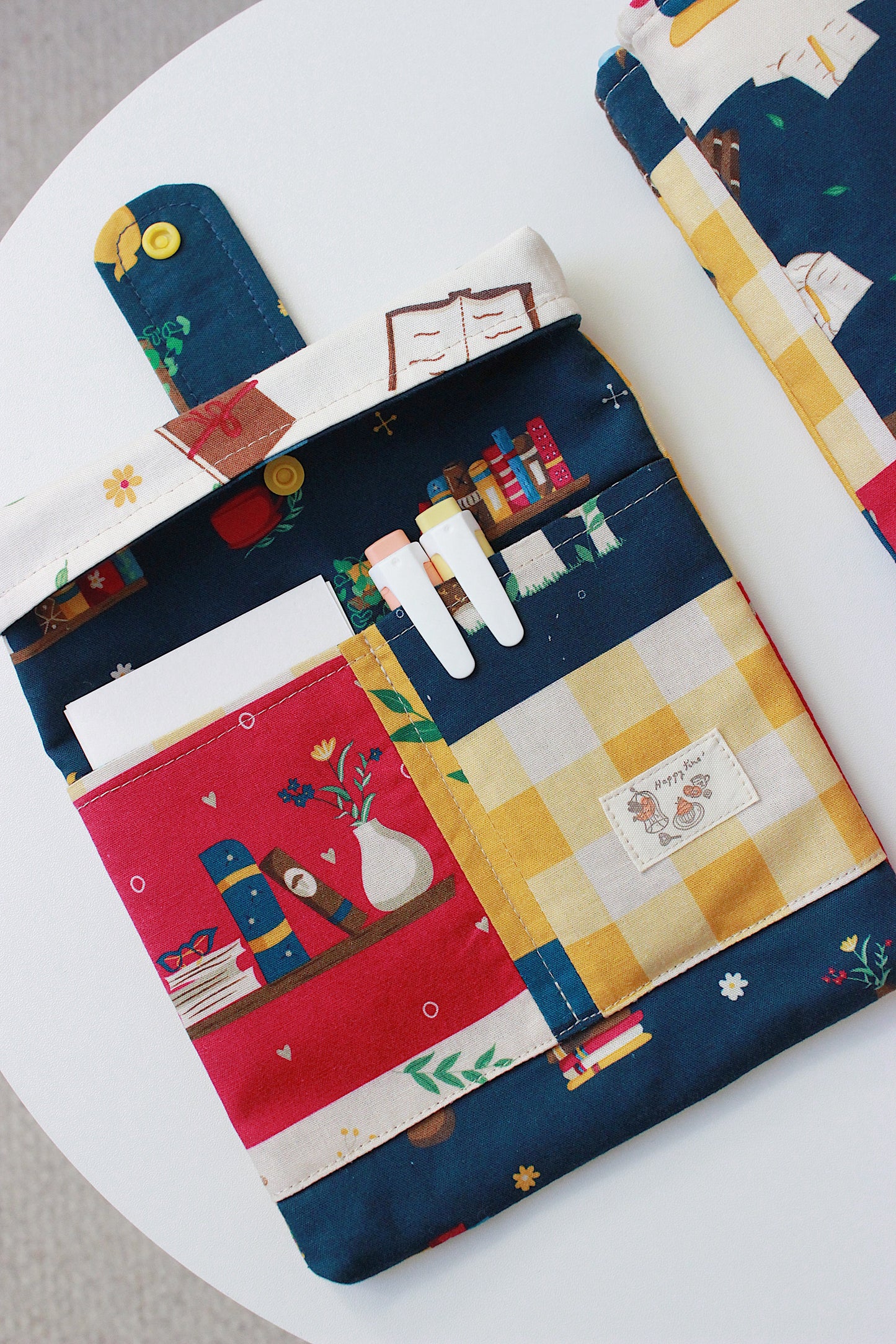 Forest Journal Book Sleeve with pockets