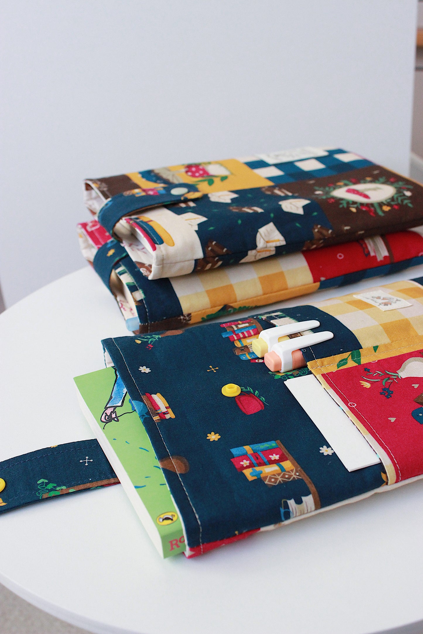 Forest Journal Book Sleeve with pockets