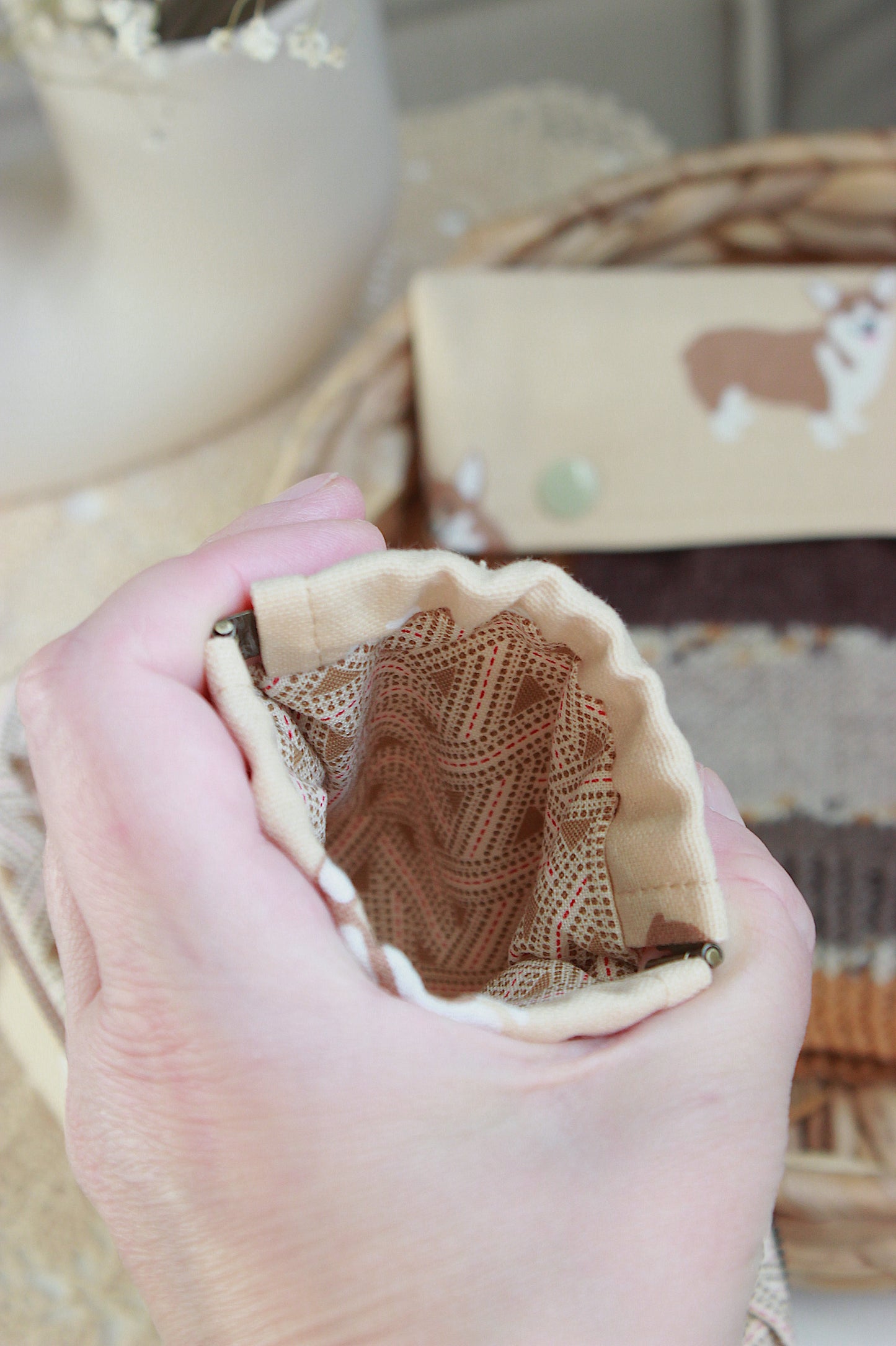 Cute Korgi Knitting Project Set