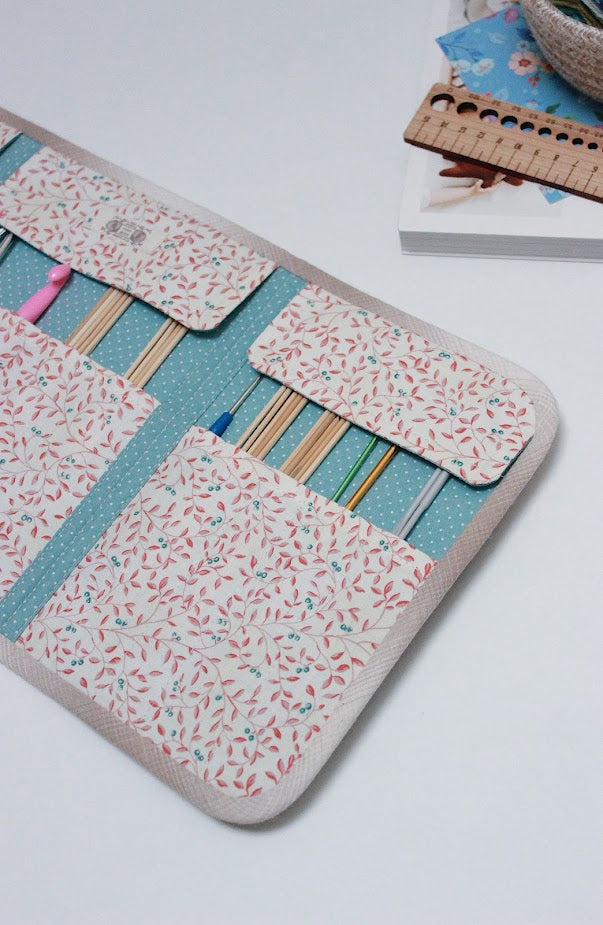 Floral Double Pointed Needles Organiser