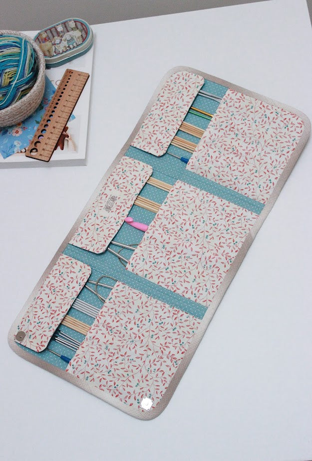 Floral Double Pointed Needles Organiser
