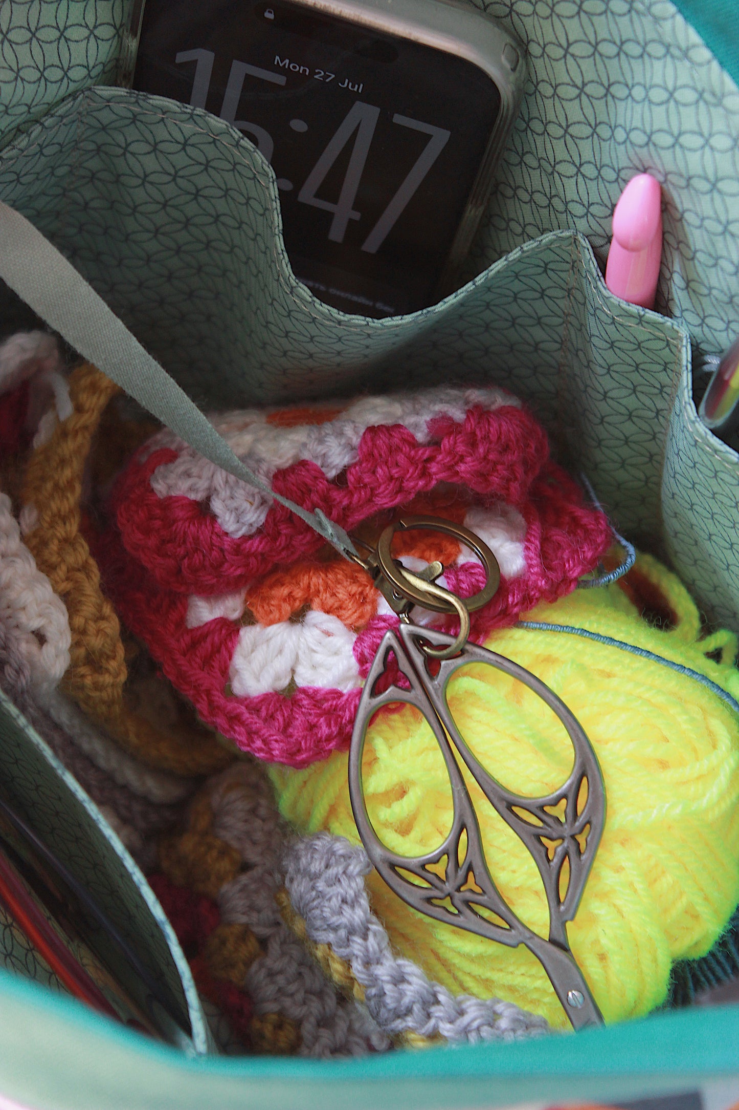 Medium Knitting Project Bag