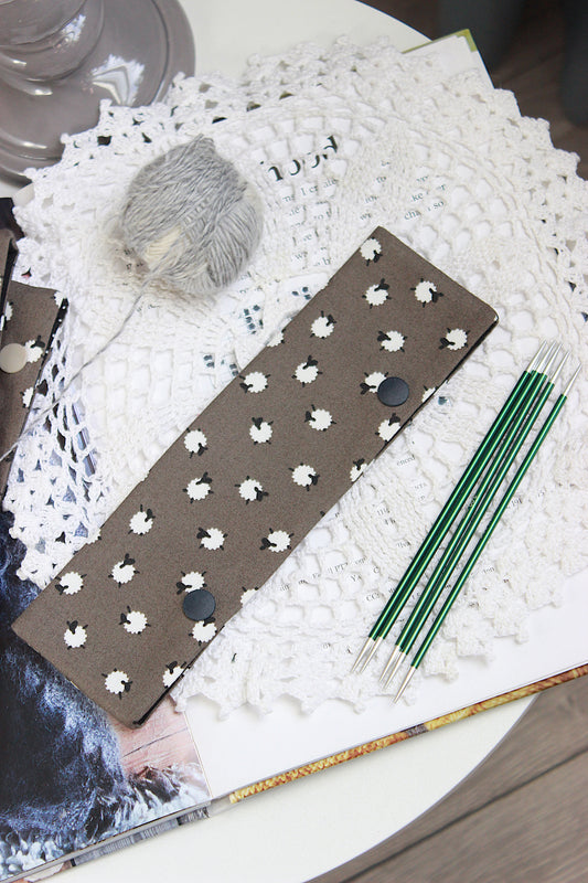 Sheep Allover Knitting Needle Holder 20cm 8”