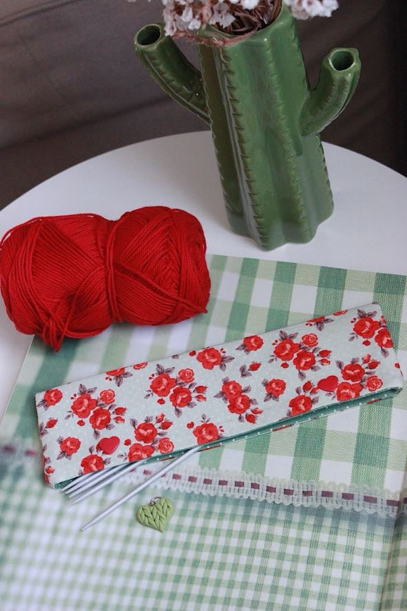 Red Flowers DPN Holder