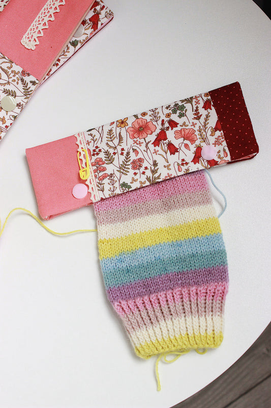 Floral DPN Holder With Lace