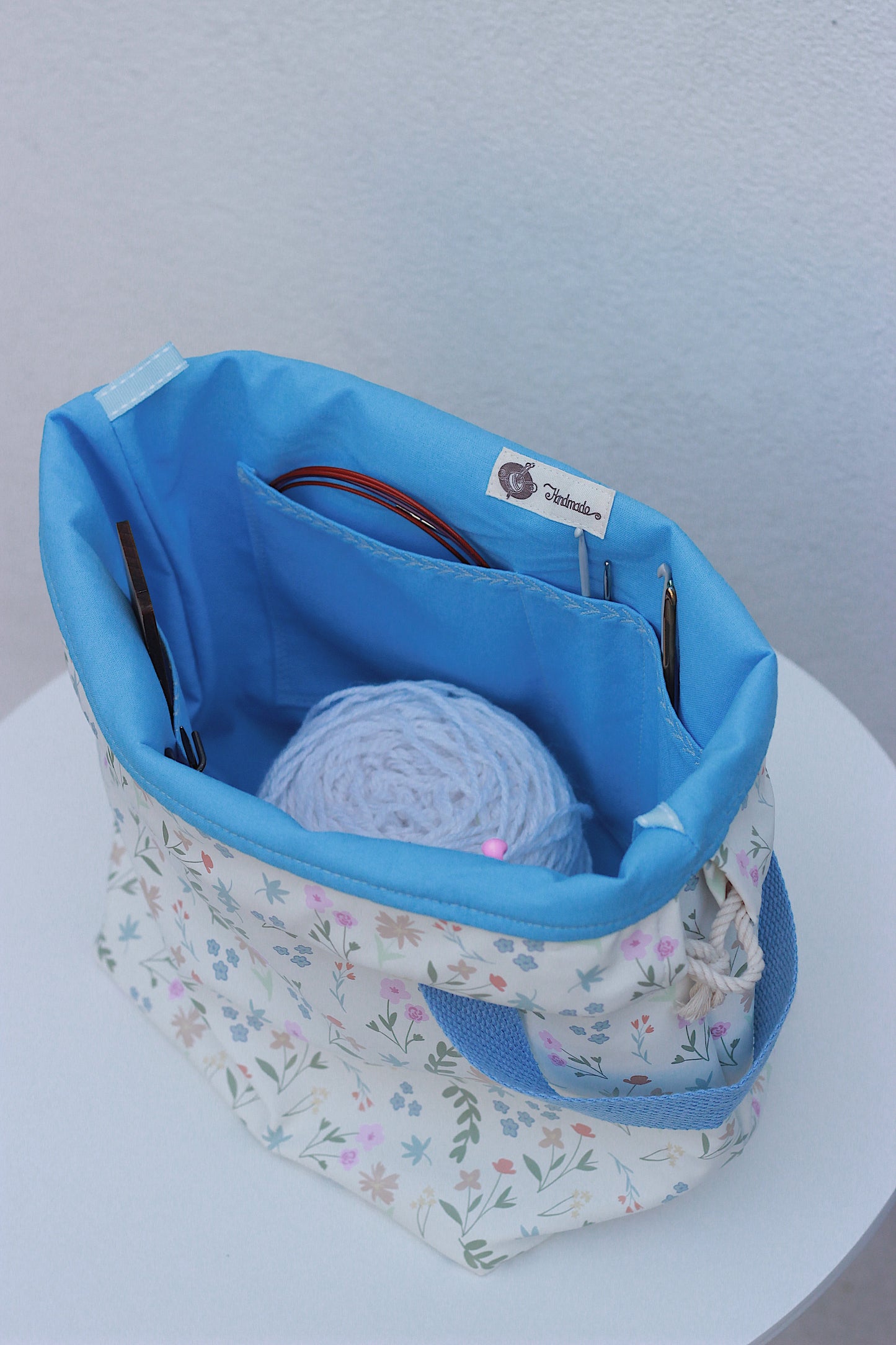 Petite Flower Waterproof Project Bag