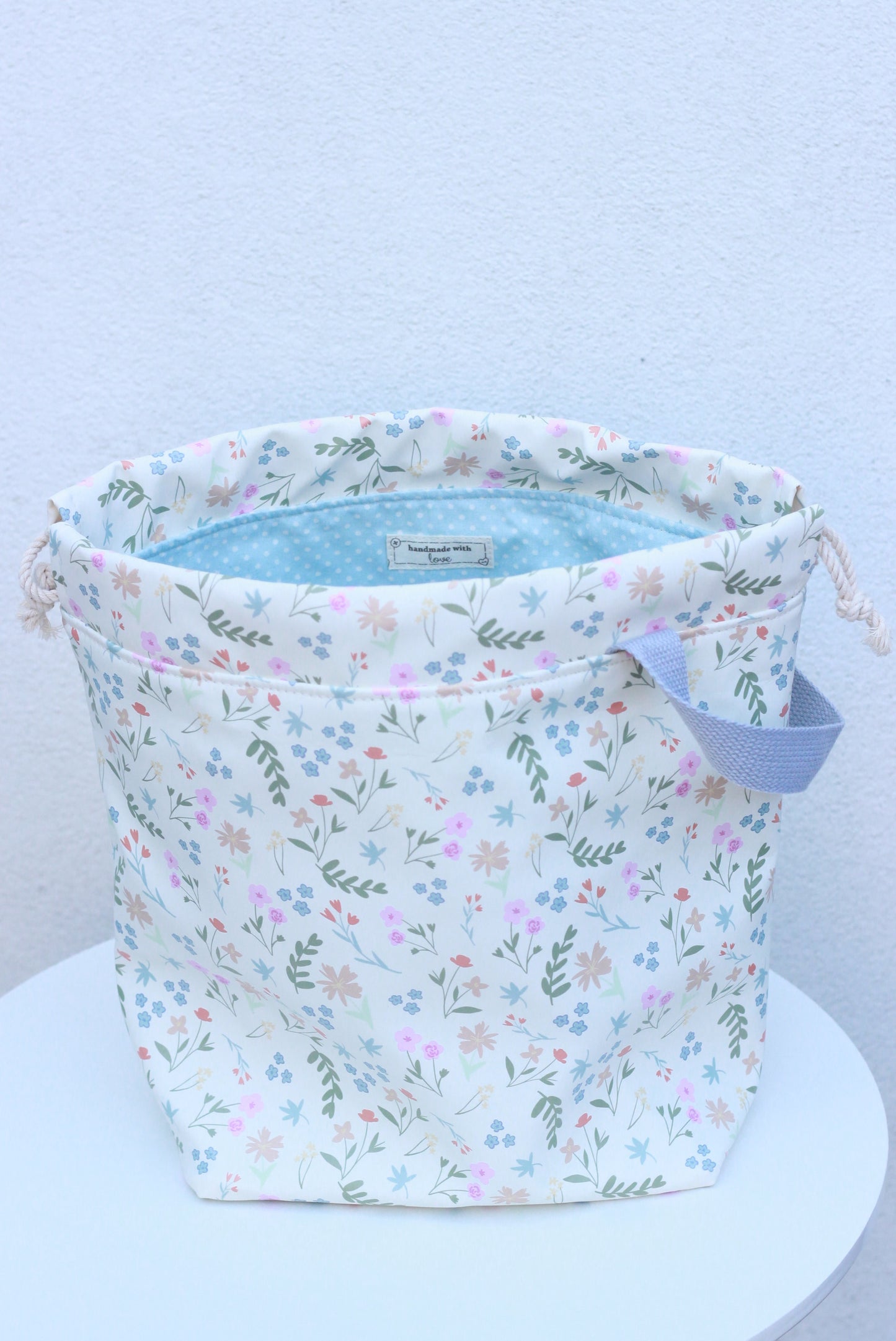 Petite Flower Waterproof Project Bag