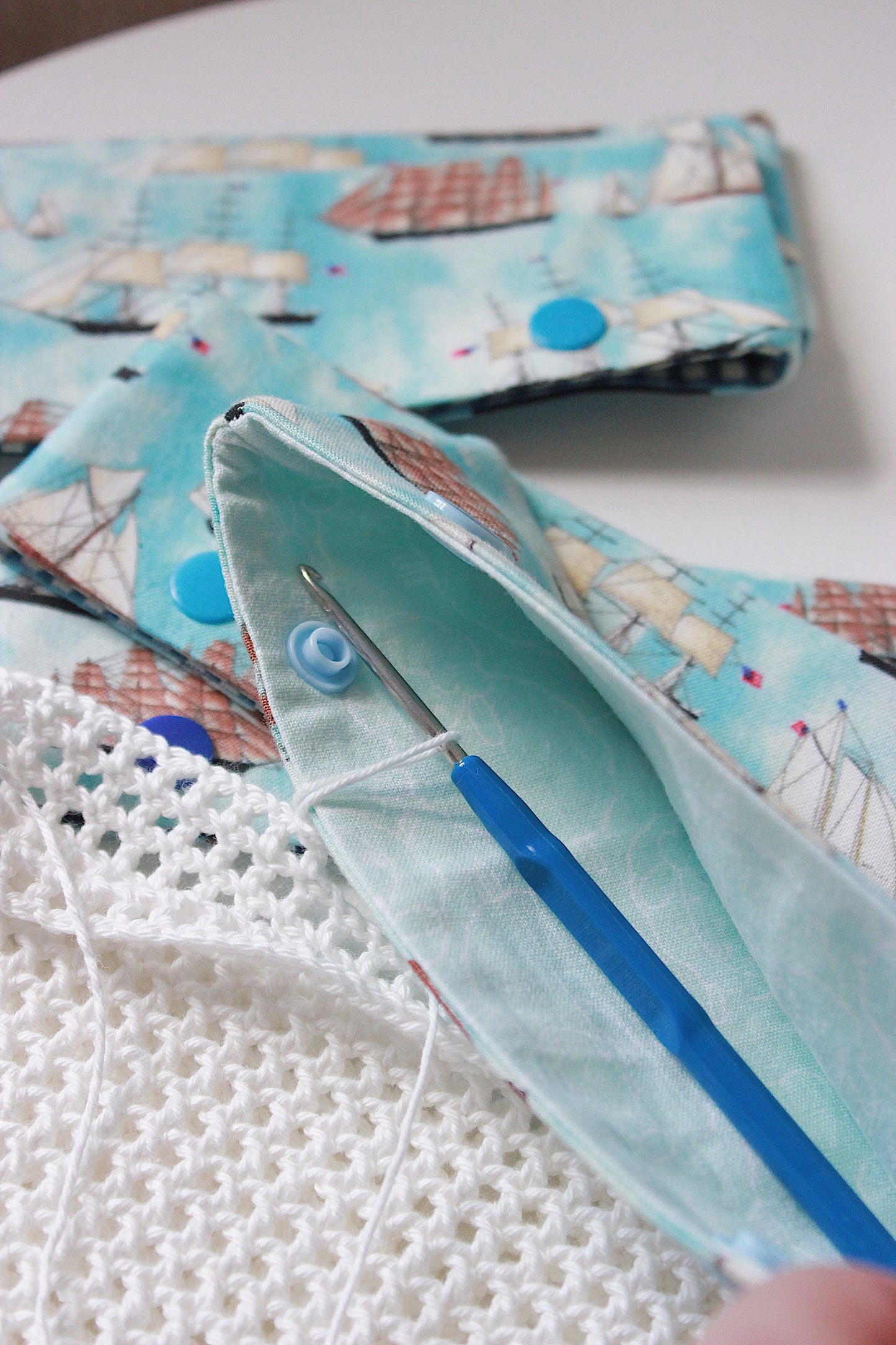 Nautical DPN/Crochet Hook Holder