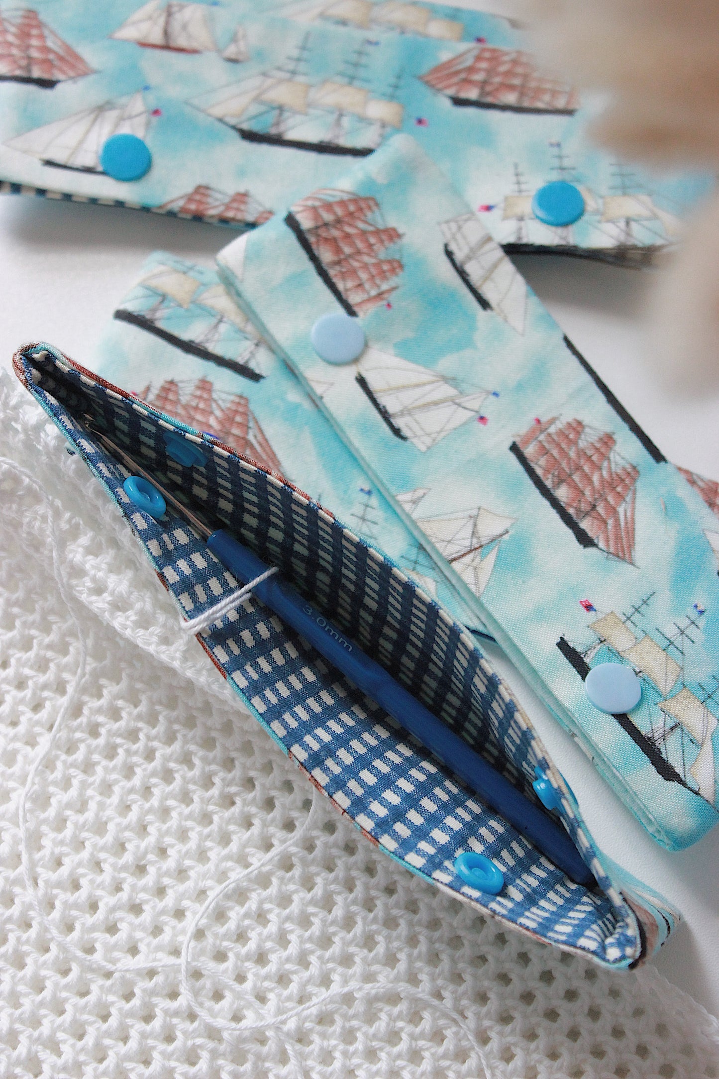 Nautical DPN/Crochet Hook Holder