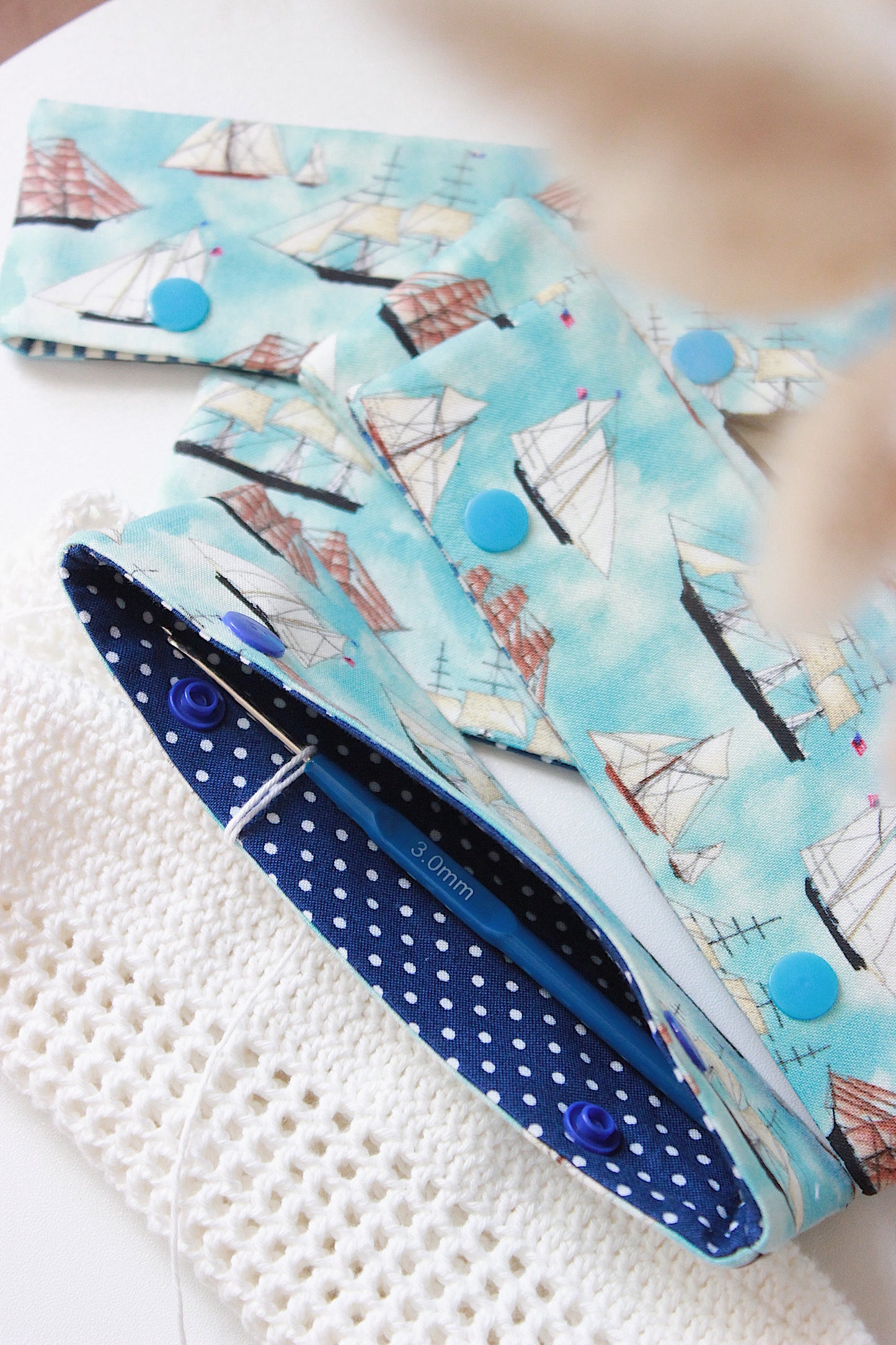 Nautical DPN/Crochet Hook Holder