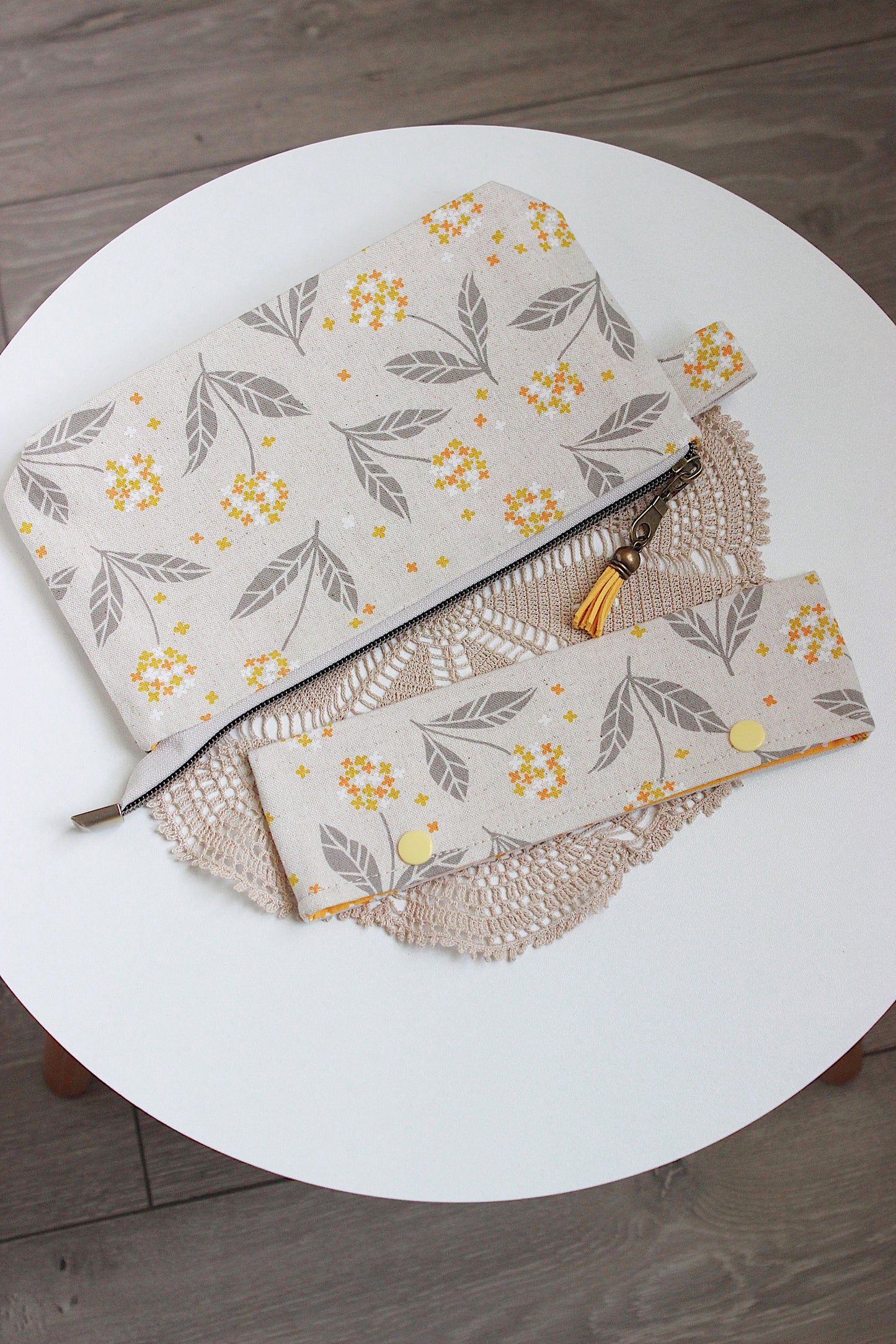 Knitting Notions Pouch & DPN Holder Set